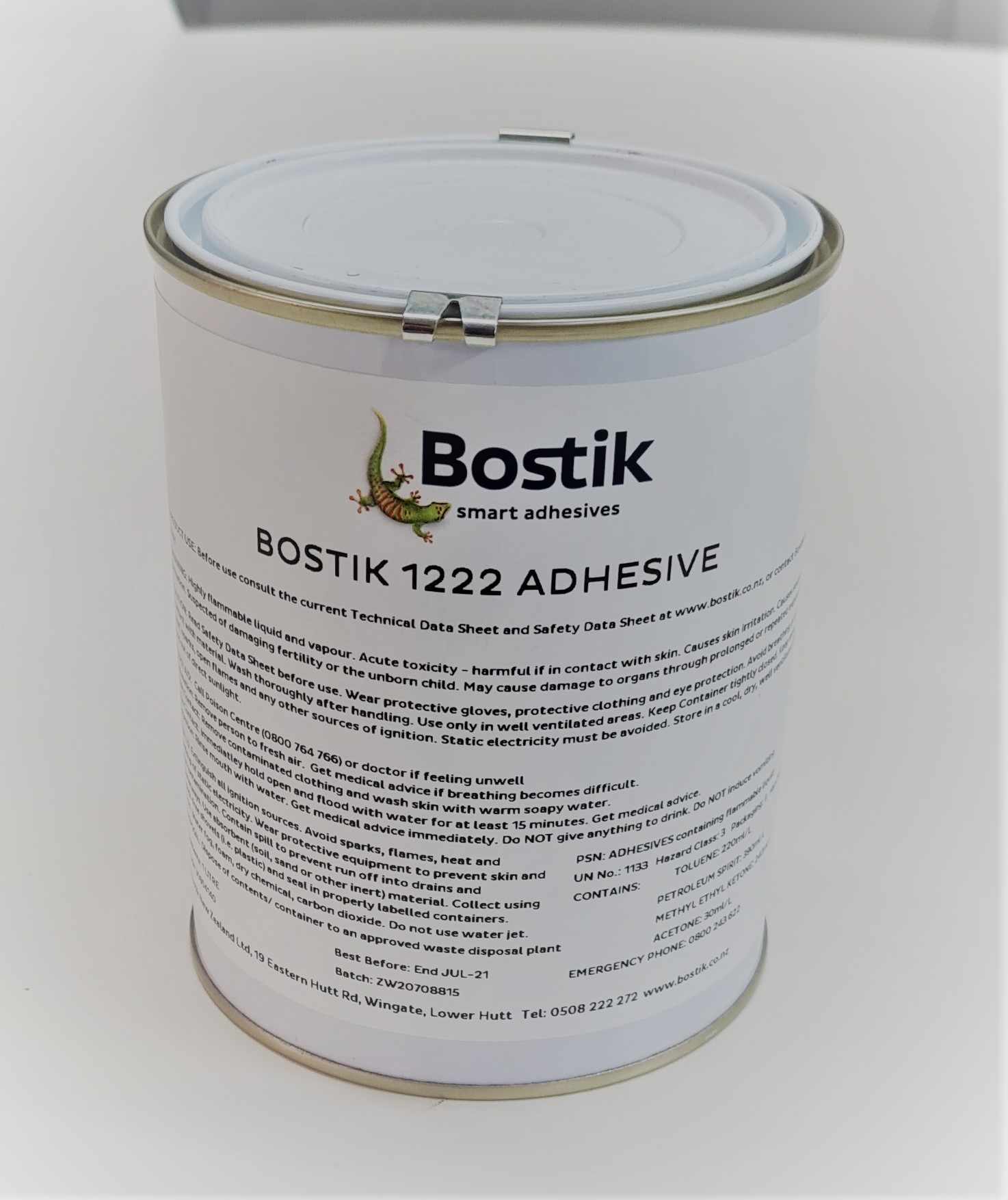 Bostik 1222 Adhesive 1Ltr - Rubber Roofing